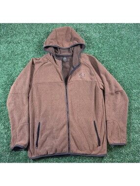 Oakley Brown Full Zip Jacket Pullover Size XS Men’s Snowboard Skate Grunge